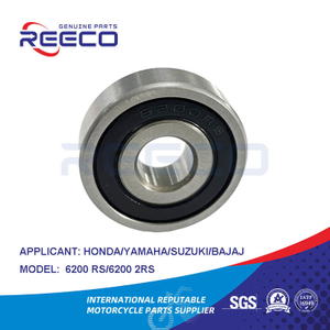 Reeco OE Quality Motorcycle Bearing 6200 RS/6200 2RS for Honda/YAMAHA/Suzuki/Bajaj/Tvs