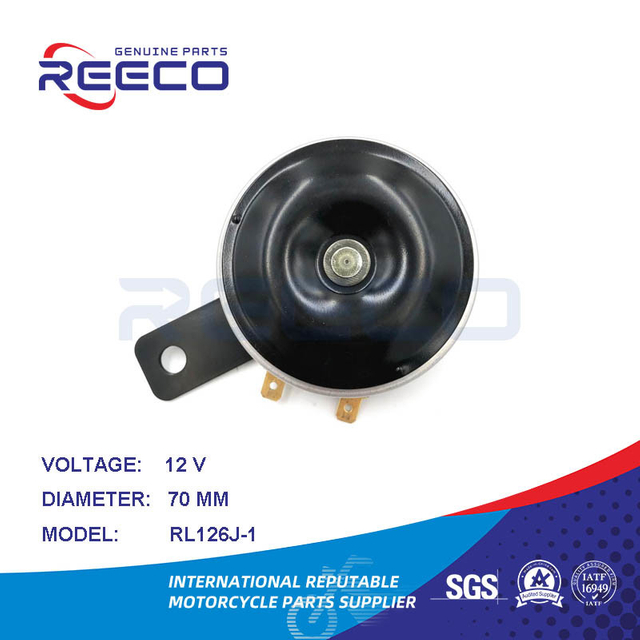 Reeco OE Quality Motorcycle Horn Rl126j-1 for Honda YAMAHA Suzuki Bajaj Tvs