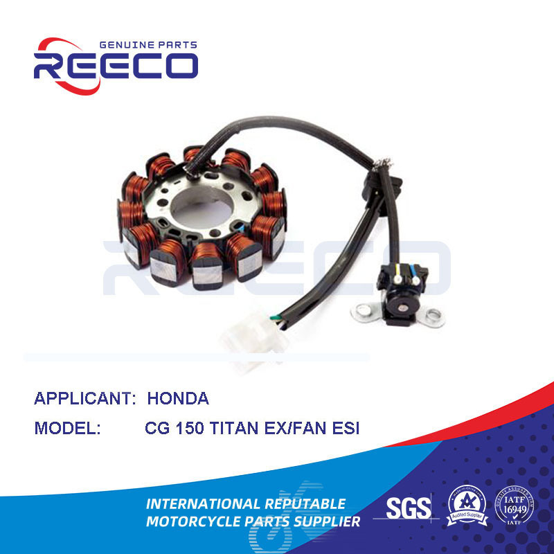 Reeco OE Quality Motorcycle Stator Coil for Honda Cg 150 Titan Ex Fan Esi