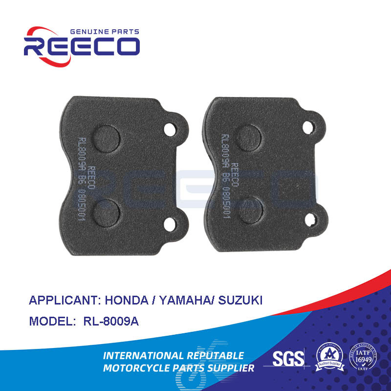 Reeco OE Quality Motorcycle Brake Pad Rl-8009A for Honda YAMAHA Suzuki Bajaj Tvs