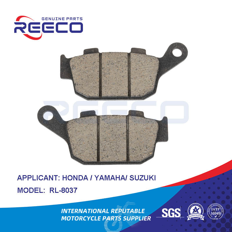 Reeco Rl-8037 OE Quality Motorcycle Front Brake Parts Brake Pad for Honda YAMAHA Suzuki Bajaj Tvs
