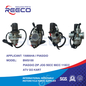 Reeco OE Quality Motorcycle Carburator for YAMAHA Bws100 Piaggio Zip Jog 50cc 90cc 110cc ATV Go Kart