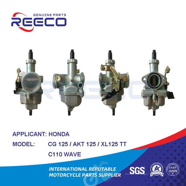 Reeco OE Quality Motorcycle Carburator for Honda Cg125 Akt125 XL125tt C110 Wave