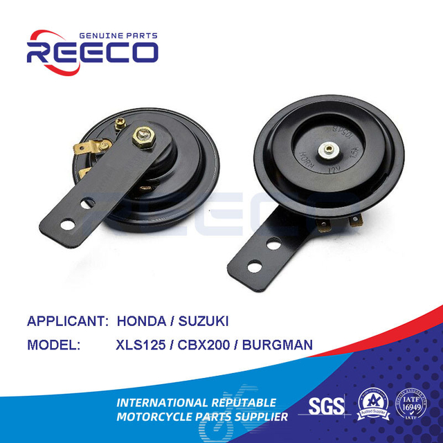 Reeco OE Quality Motorcycle Horn for Honda Xls125 Cbx200 Suzuki Burgman