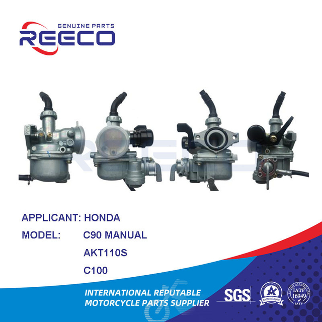 Reeco OE Quality Motorcycle Carburator for Honda C90 Manual Akt110s C100