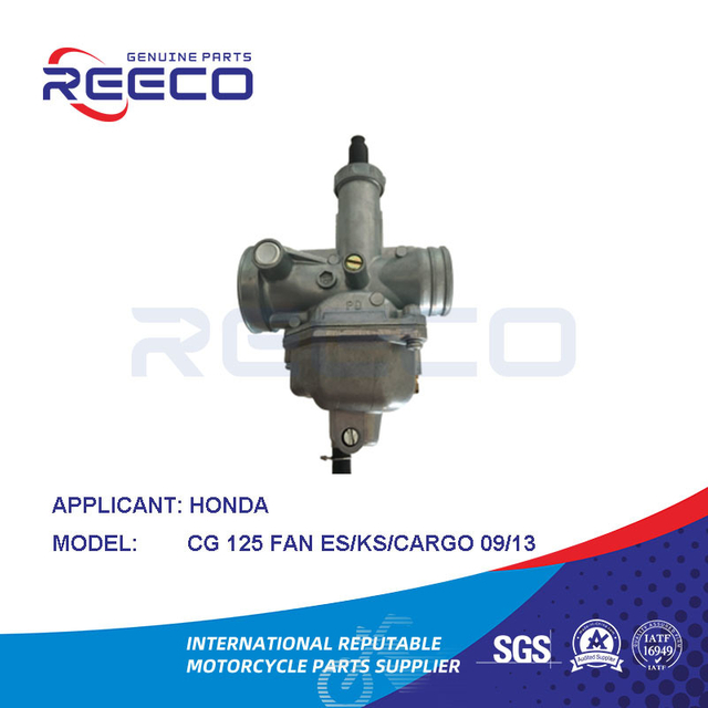 Reeco OE Quality Motorcycle Carburator for Honda Cg 125 Fan Es/Ks/Cargo 09/13