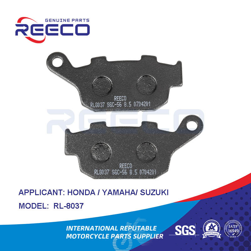 Reeco Rl-8037 OE Quality Motorcycle Front Brake Parts Brake Pad for Honda YAMAHA Suzuki Bajaj Tvs