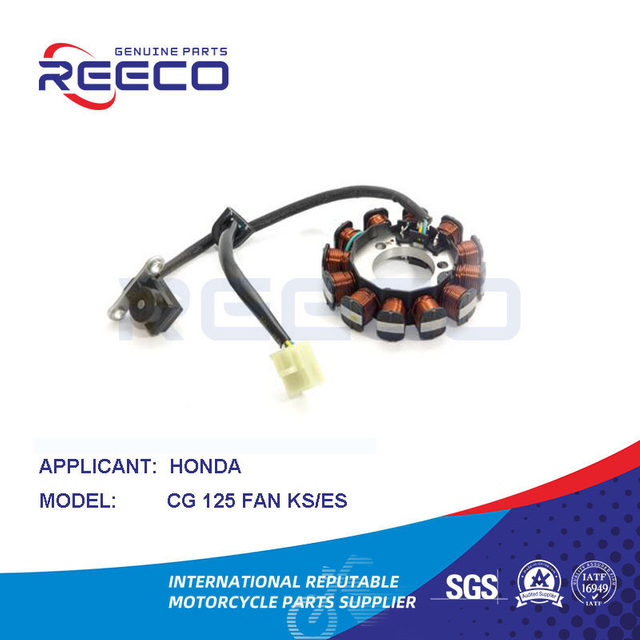 Reeco OE Quality Motorcycle Stator Coil for Honda Cg 125 Fan Ks Es
