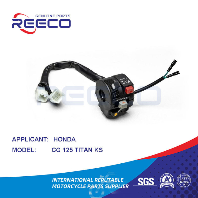 Reeco OE Quality Motorcycle Handle Switch for Honda Cg 125 Titan Ks