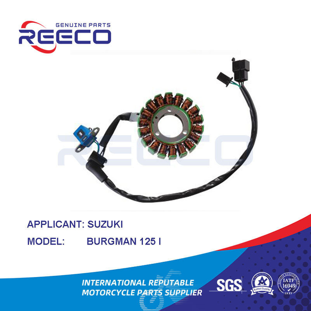 Reeco OE Quality Motorcycle Stator Coil for Suzuki Burgman 125 I